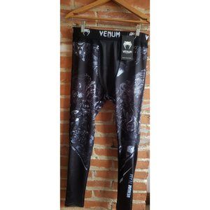 UFC MMA VENUM Authentic Fight Week Men's Performance Art Spats Skull Panther